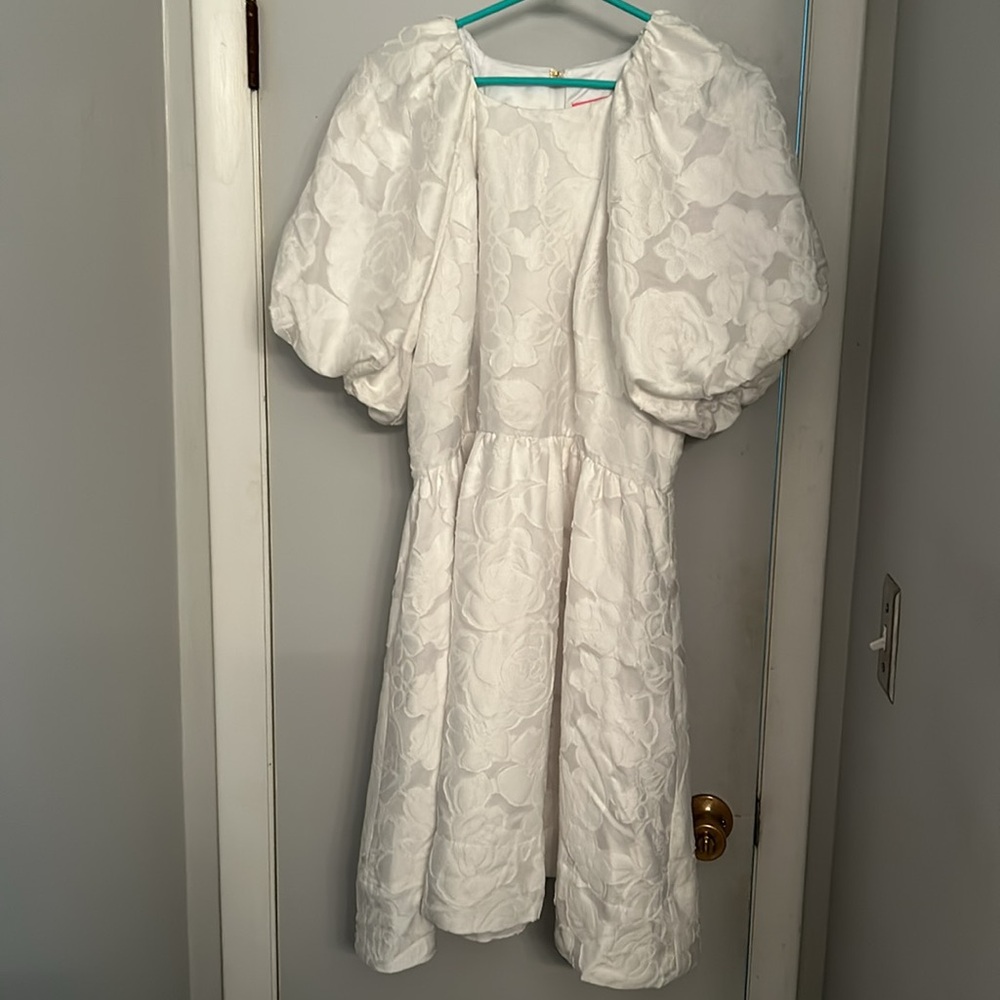 LILY PULITZER SIZE 16 WHITE DRESS